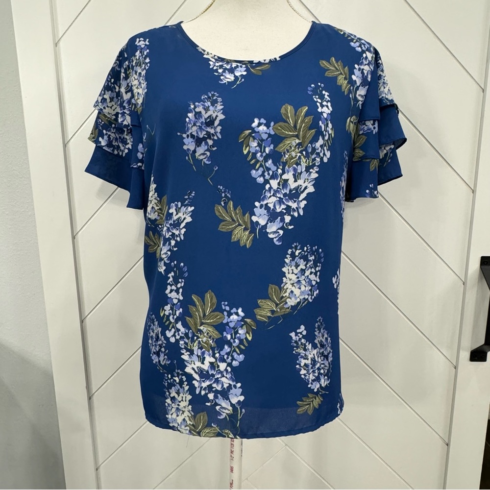 Vince Camuto Cerulean Blue Top